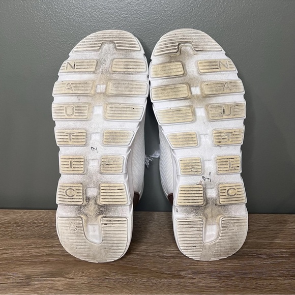 Nautica Chiatica Lace-Up Jogger Sneakers – White & Brown – Women’s US 8 - Picture 7 of 7